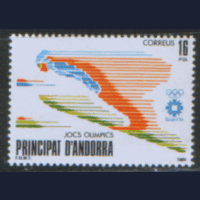 АНД. Исп. М. 173. 1984. Олимпийские игры в Сараево. ЧиСт.