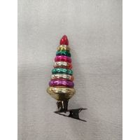 Ёлочная игрушка пирамидка