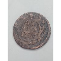 Российская империя Деньга 1750 года .
