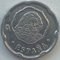 Испания 50 песет 1996 г. Филипп V