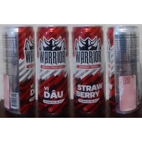 Банка от энергетика WARRIOR Strawberry 2024 325ml Въетнам (ОБМЕН/ПРОДАЖА/ТОРГ) 1лот=1шт