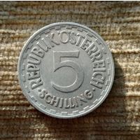 Werty71 Австрия 5 шиллингов 1952