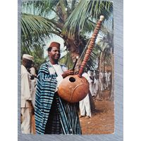 Этнография. Гвинея. Победитель конкурса африканских балетов Гвинеи