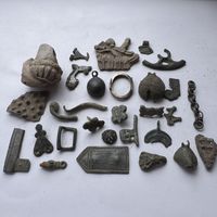 Сборный лот старинных предметов разных периодов (2)