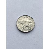 25 пайсов, 2002 г., Индия