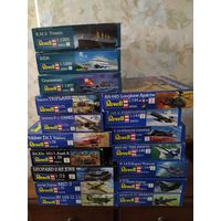 Сборные модели  Ревел одним лотом(продается лотом-21 единица)