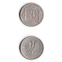 20 грошей Польша 1997 года