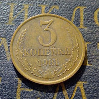 3 копейки 1981 СССР #33