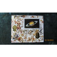 Блок Корея 1989г Сатурн.