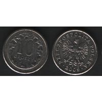 Польша y279 10 грош 2009 год (mw) (_alb2