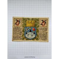 Нотгельд 25 пфеннигов Германия Ротенбург-0501