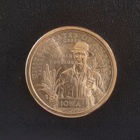 США 1 доллар 2026 Американские инновации 2026 Агроном Норман Борлоуг Айова