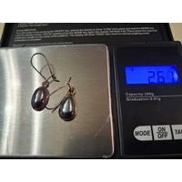 Серьги от сглаза Ag 925