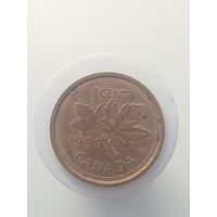 1 цент Канада 1999 год  лот 43