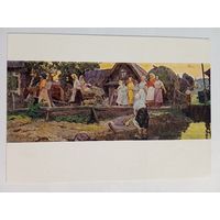 1958. Савицкий (Беларусь). Возвращение с работы