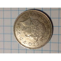 10 пенсов  Великобритания 2006 год.