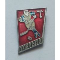 Значок, знак  хоккей "Торпедо"