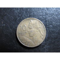 Югославия 10 динар, 1963. С 20 копеек. Распродажа коллекции. Смотрите другие лоты.