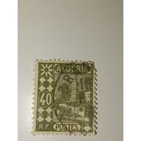 Алжир  марка  Французские колонии - Алжир - 1926г.