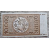 Werty71 Германия 10000 марок 1923 банкнота Гроссгельд Киль