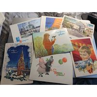 Лот старых открыток.
