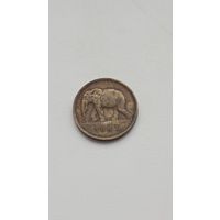Бельгийское Конго 2 франка 1947 год