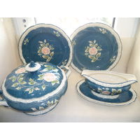 Античный Набор Фарфор JLMenau Germany 1890-1900-ые гг.