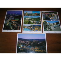 Карловы Вары 2004 год 4 штуки Одним лотом. чистые с пометкой