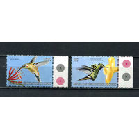 Конго (Заир) - 2000 - Птицы - [Mi. 1487-1488] - полная серия - 2 марки. MNH.  (Лот 76HC)-T4P55