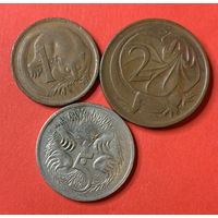 Австралия 3 монеты