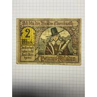 2 марки (нотгельды) г. Германия.-2012