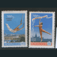 Заг. 2075/76. 1958. Первенство мира по гимнастике. ЧиСт.