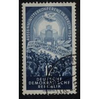 ГЕРМАНИЯ, ГДР - 1954 [Mi. 424] Гашеная (DDR01)