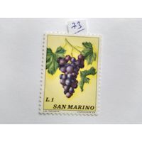 Сан-Марино 1973 виноград