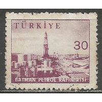 Турция. Нефтеперерабатывающий завод. 1959г. Mi#1703.