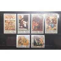 Панама. 1966 год. Живопись. Рождество (1035)