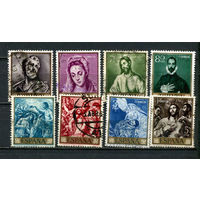 Испания - 1961 - Искусство - 8 марок. Гашеные.  (Лот 7GM)-T2P55