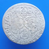 6 грошей шостак Ян Казимир 1661