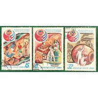 СССР 1980. Международные полеты в космос СССР и Куба. Полная серия