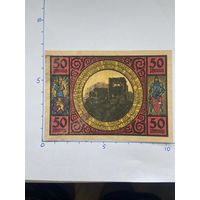 Нодгельд 50 пфеннигов Любеда. Веймарская республика - 0202