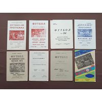 Футбольные программы матчей с участием Минского Динамо, цена за 1 шт. (3874)