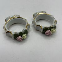 Фарфоровые кольца для салфеток, 2 шт. Германия. Арт 3373