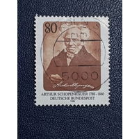 ФРГ 1988г. Артур Шопенгауэр, философ
