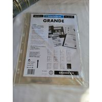 Leuchtturm C3 Grand Листы для банкнот на 3 ячейки! Целая пачка 5 шт! Германия, Лёйхтурм, Leuchtturm! ВОЗМОЖЕН ОБМЕН!