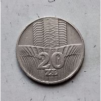 20 злотых 1974 года Польша. Народная Республика.
