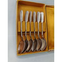 Набор чайных ложек СССР мельхиор