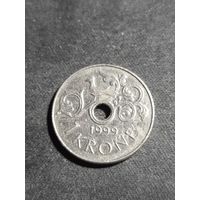 Норвегия 1 крона 1999