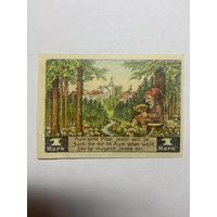 1 марка (нотгельды) г. Германия.-1012