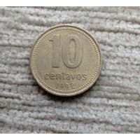 Werty71 Аргентина 10 сентаво 1992