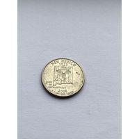 25 центов 2008 г. Нью-Мексико, США